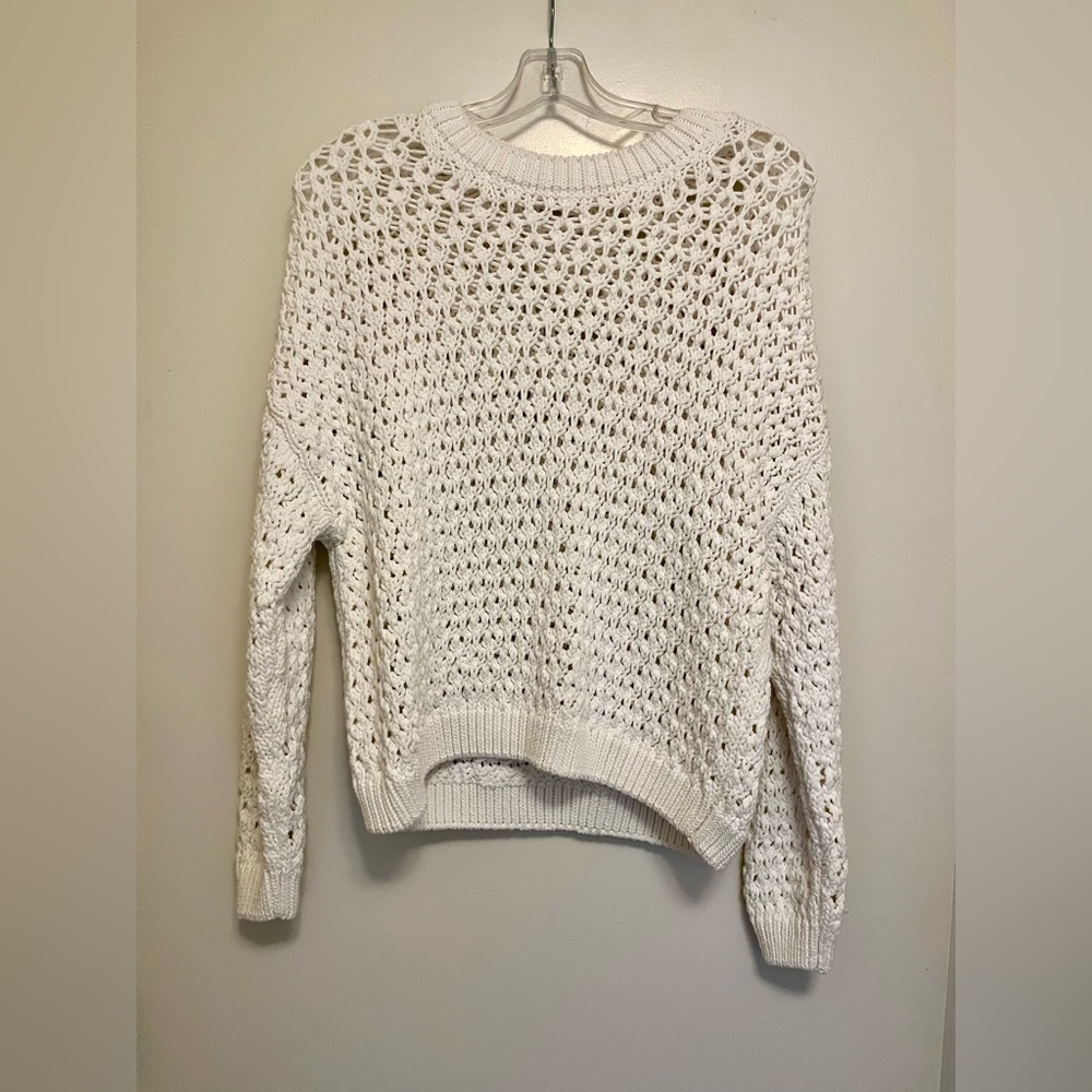 Mango White Sweater